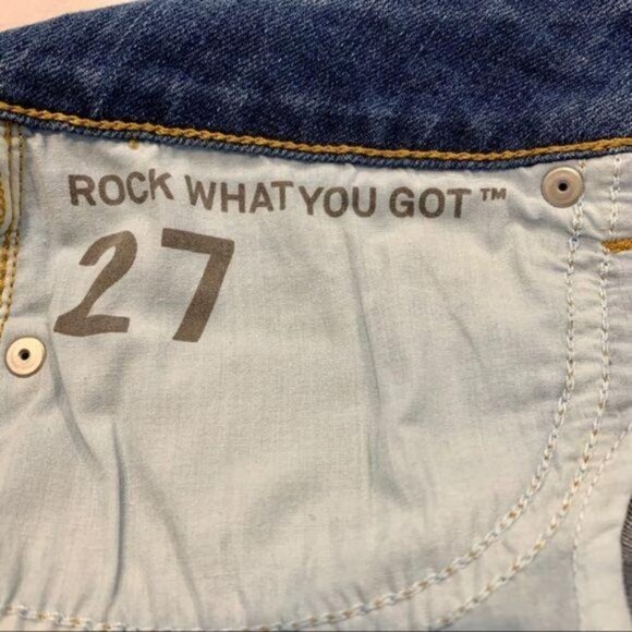 Yummie by Heather Thomson, 70’s Blue, EUC, size 27 - Picture 7 of 8